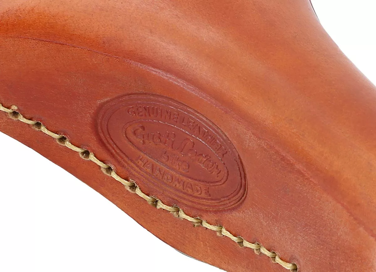 Bernard H Lederen Fietszadel - Honingbruin - Afbeelding 2