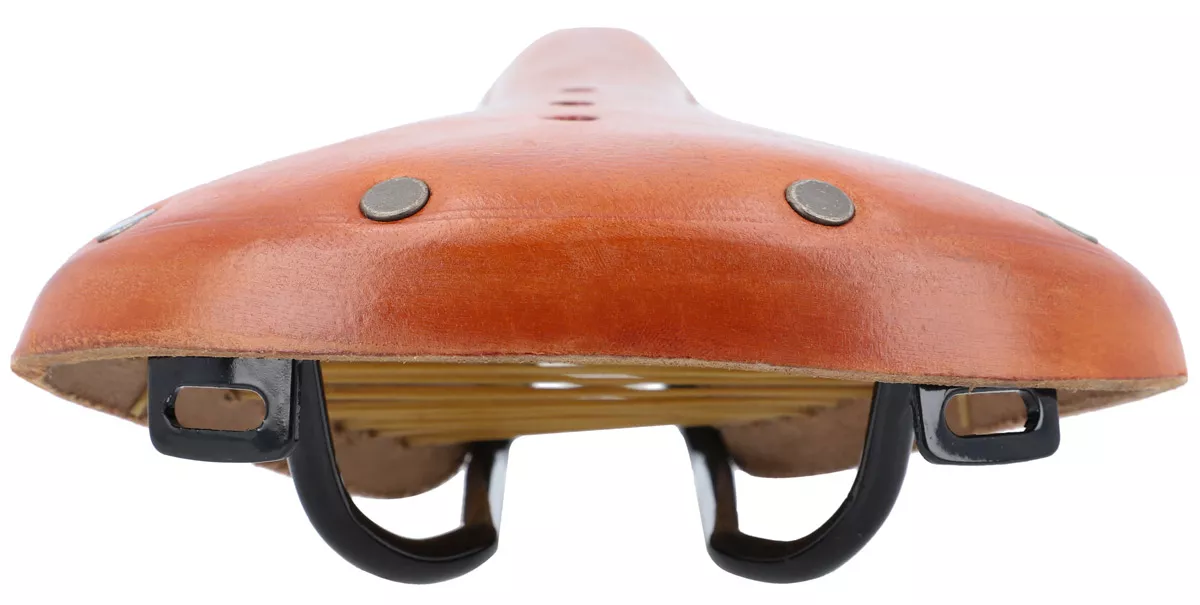 Bernard H Lederen Fietszadel - Honingbruin - Afbeelding 5