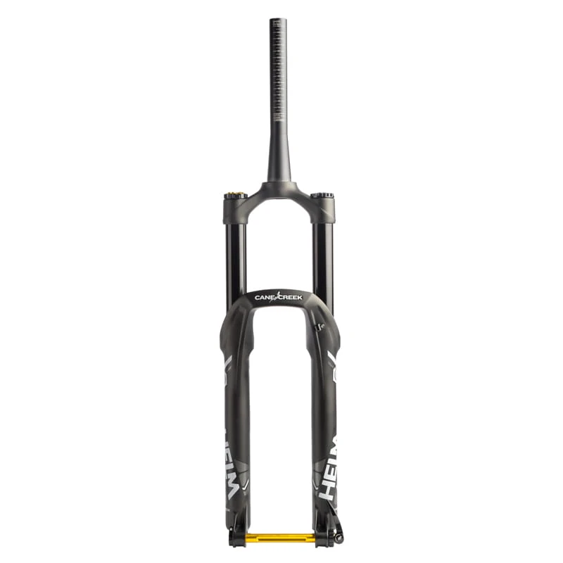 Cane Creek Helm Air Verende Voorvork - 27.5'' - 160mm - Taps Toelopend - 15x110 Boost - Zwart