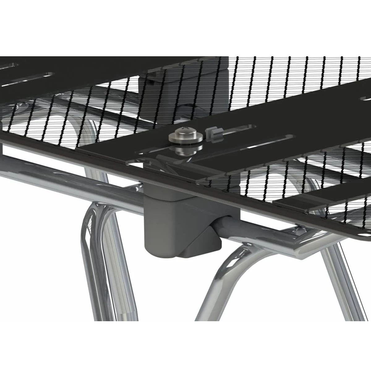 BASIL Cento Fietsmand Achteraan Met WSL Systeem - Zwart - Afbeelding 2