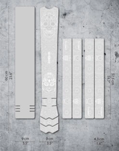 Dyedbro Montuurbeschermingskit - Día De Muertos - Wit Glans