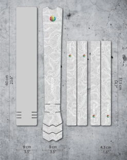 Dyedbro Montuurbeschermingskit - EWS Bergen - Wit Mat