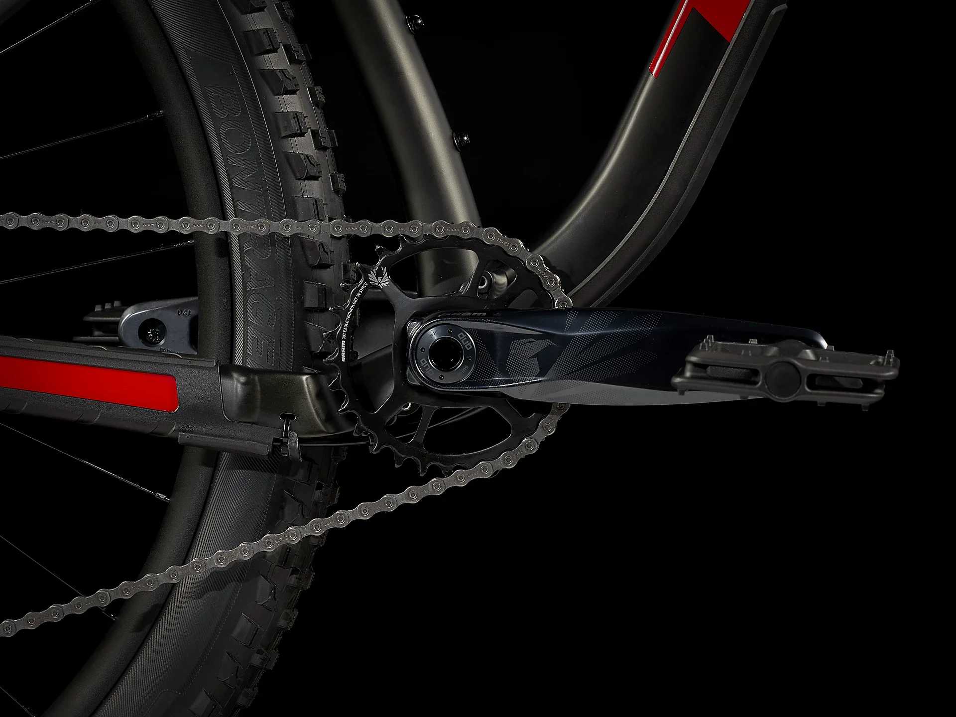 Trek Roscoe 8 Mat Zwart Olijf - Afbeelding 4