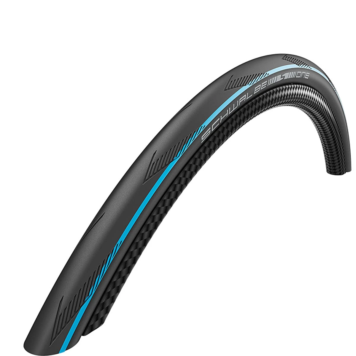 Schwalbe ONE Performance Vouwband - 25-622 (700x25C) - R-Guard - Blauw Gestreept