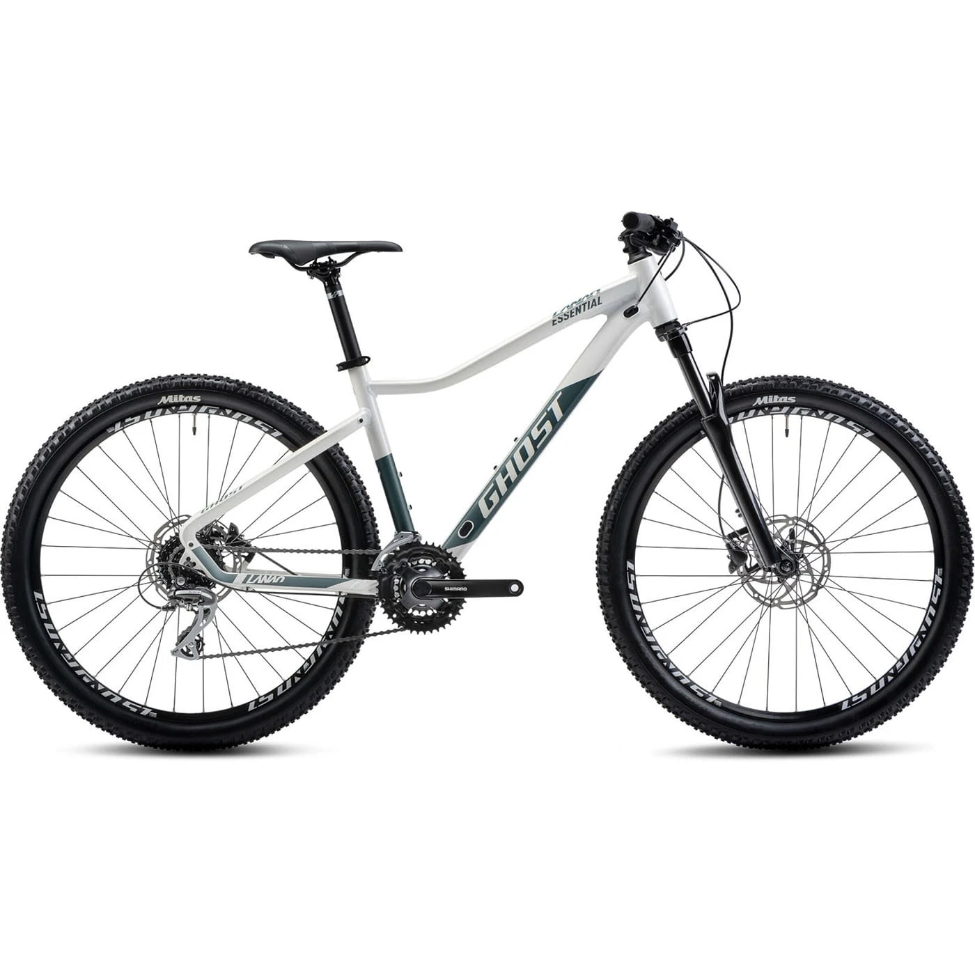 Ghost Lanao Essential 27.5 AL - Parelwit/groene Baai Metallic - Glanzend/mat