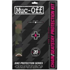 Muc-Off Frame En Achtervork Bescherming - Camo Zwart/groen
