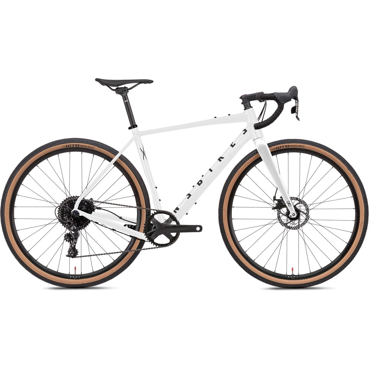 Ns-bikes RAG+ 3 Road & Gravel Plus 700C - Wit
