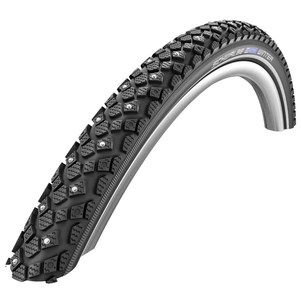 Schwalbe Winter Spaakwielen - 18x1.60 Inch - K-Guard - Reflecterende Strepen - Zwart